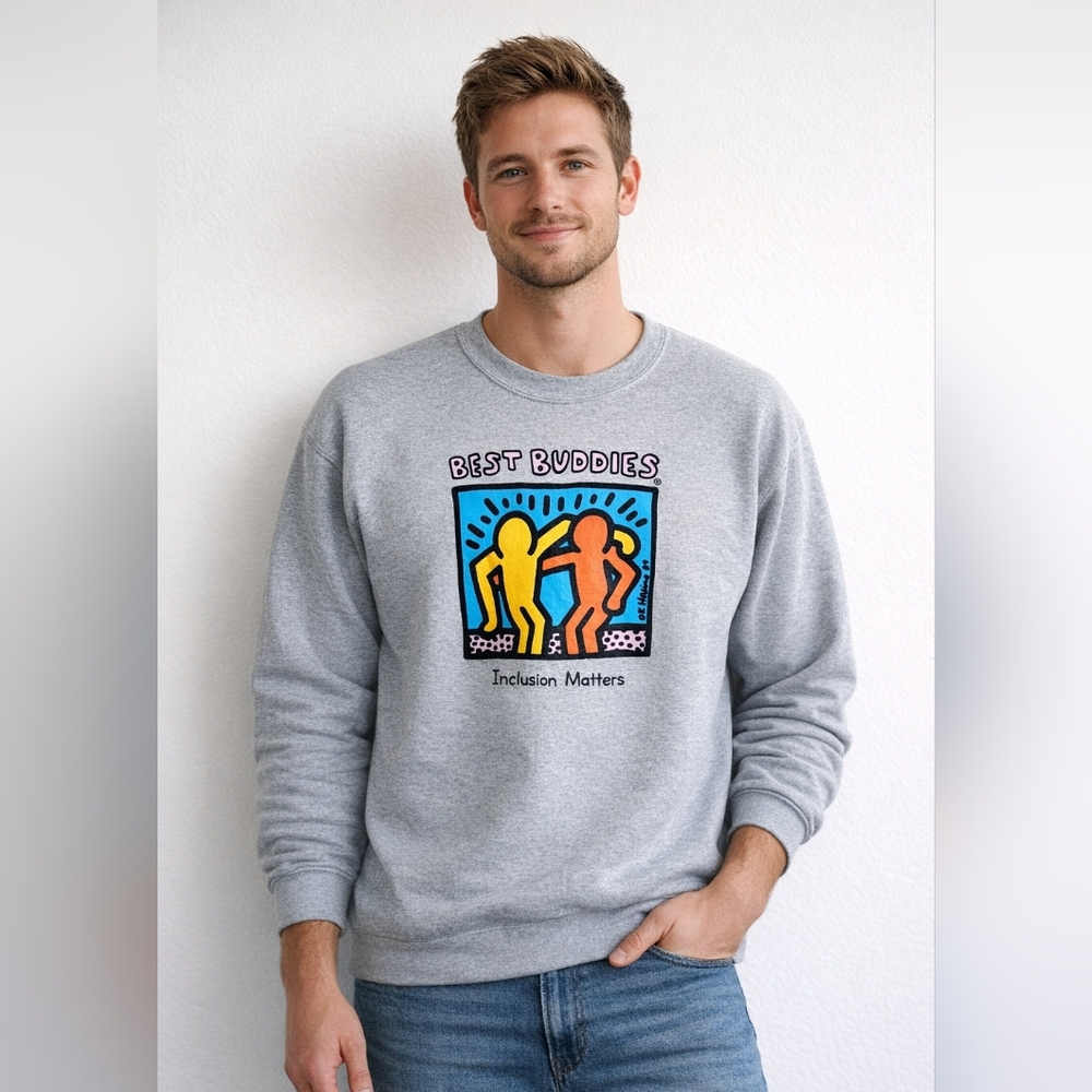 Keith Haring Best Buddies Inclusion Matters Sweatshirt Large